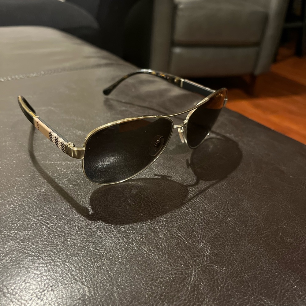 Just like new women’s Burberry aviator sunglasses.